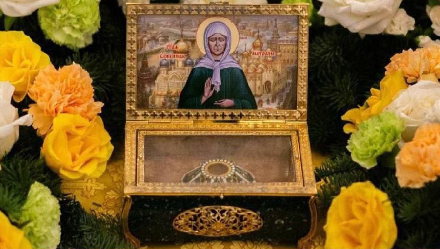 На этой неделе в саратовский храм прибудет ковчег с мощами Матроны Московской